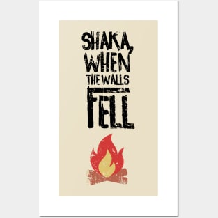 Shaka, When The Walls Fell Posters and Art